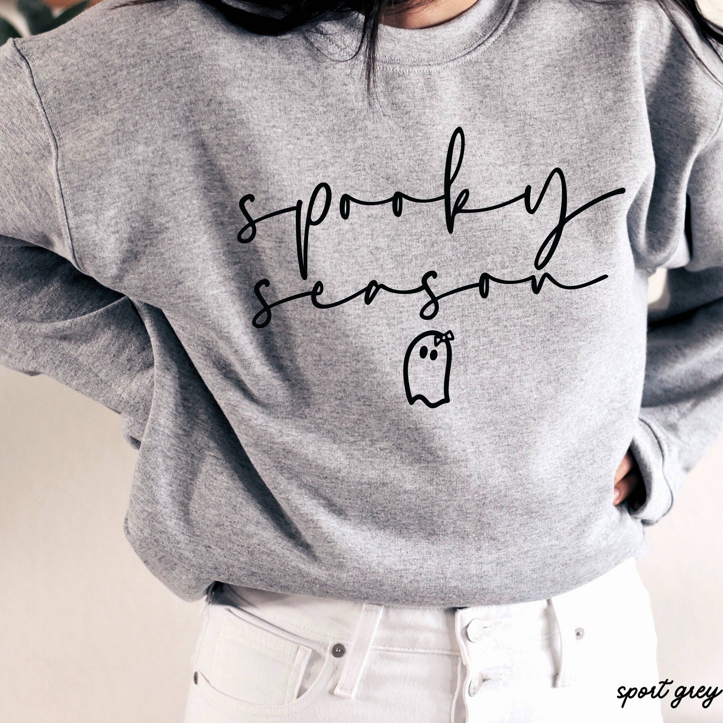 Spooky Season Ghost Sweatshirt