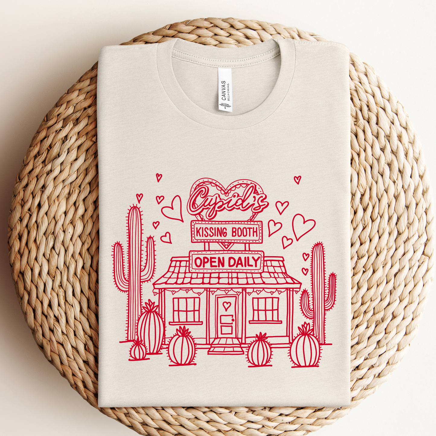 Cupids Kissing Both Graphic Tee/Crewneck