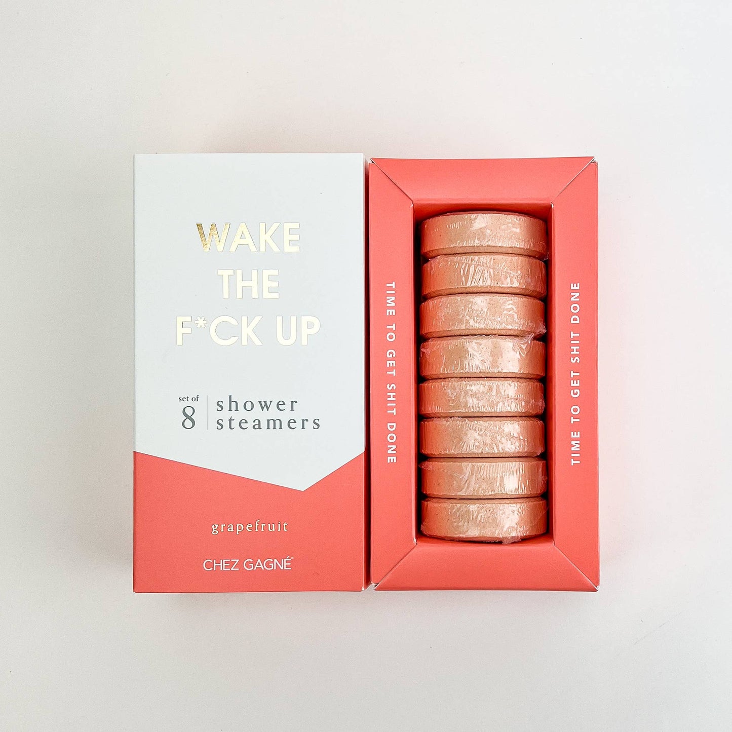 Wake The F*ck Up Shower Steamers - Grapefruit - Set of 8 Tabs