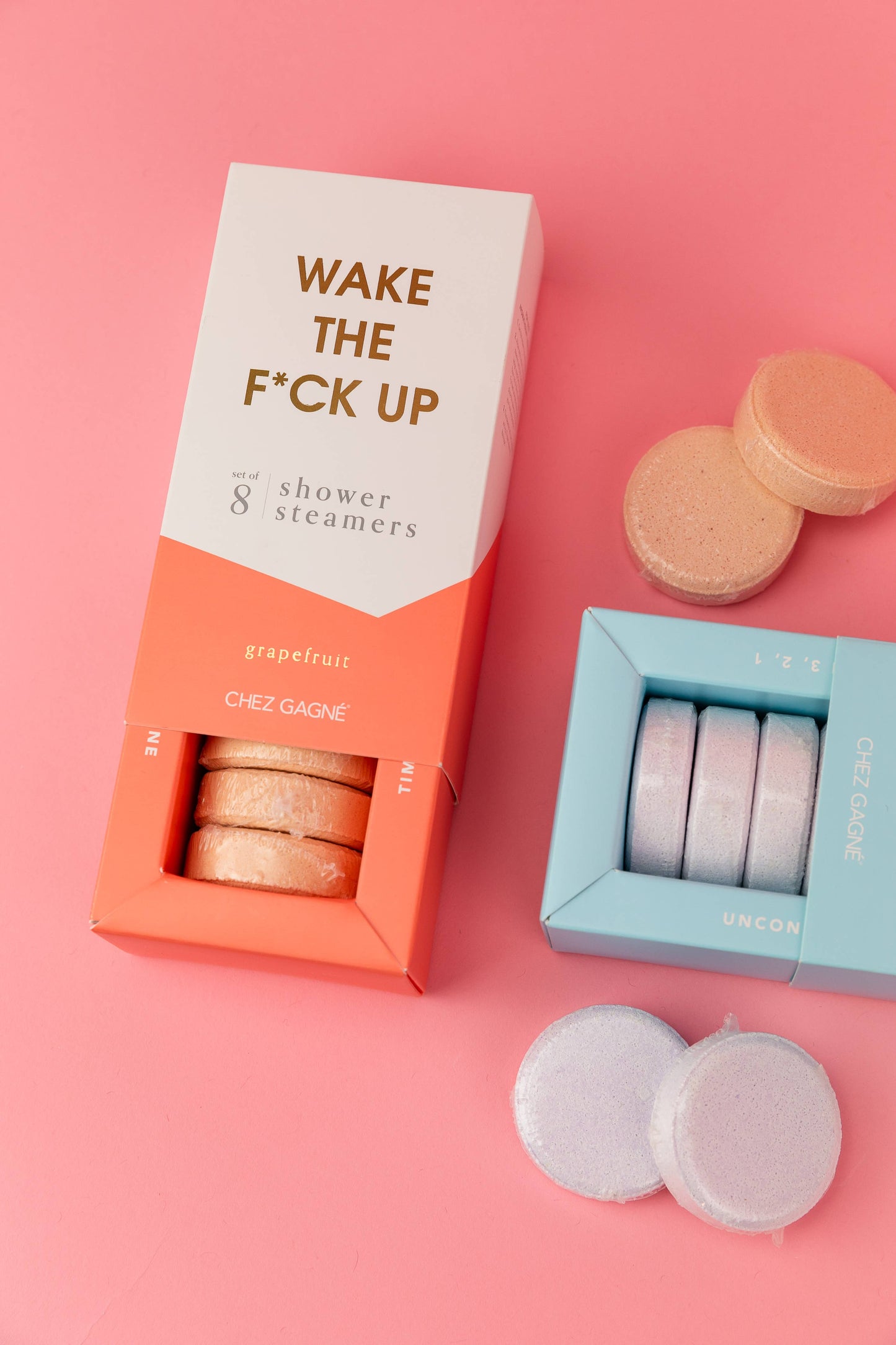 Wake The F*ck Up Shower Steamers - Grapefruit - Set of 8 Tabs