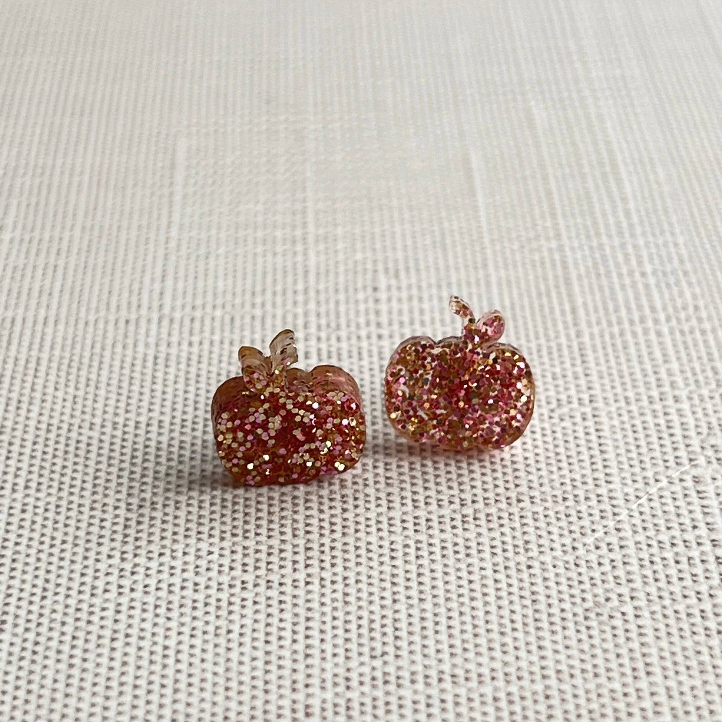 Trick or Treat Pumpkin Stud Earrings