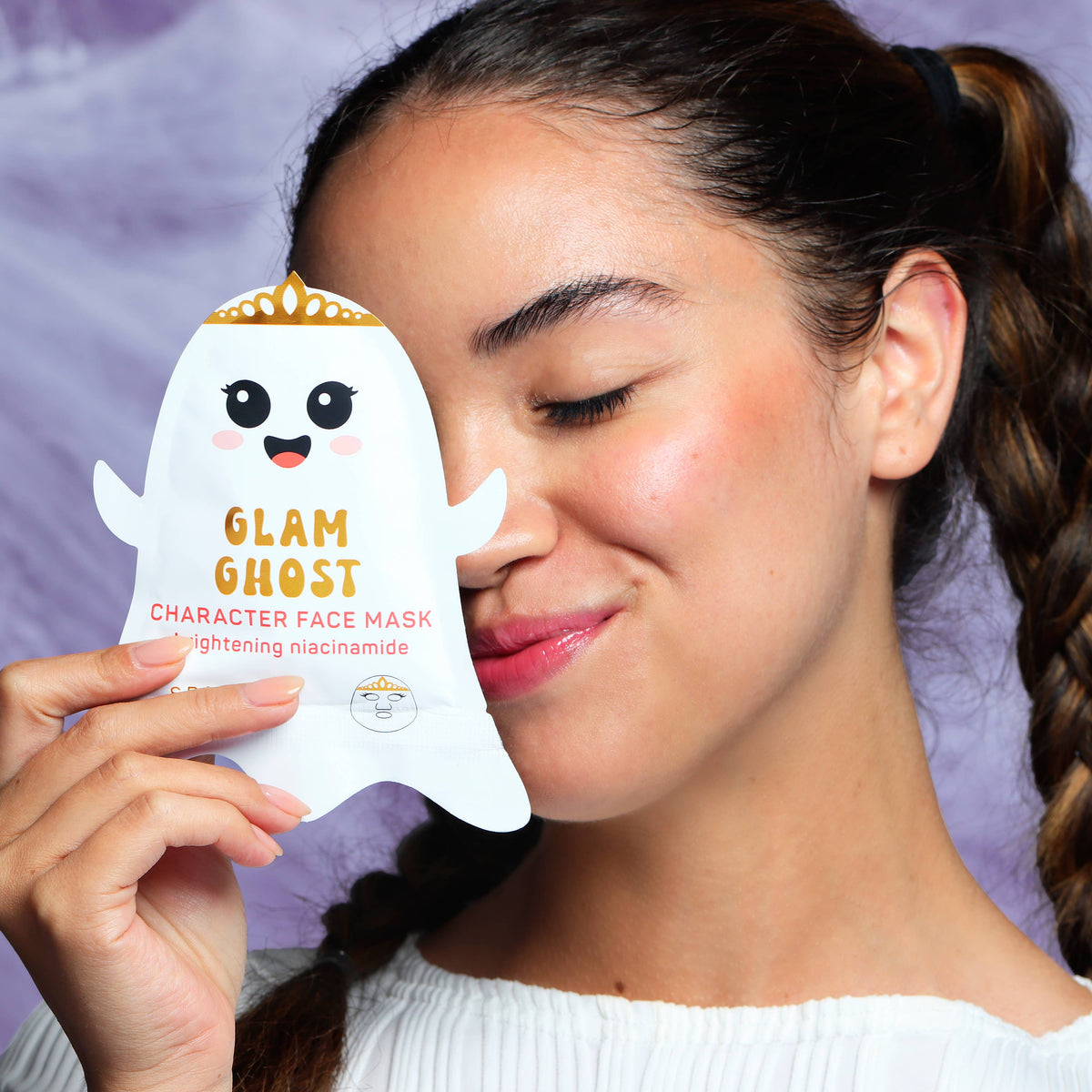 Korean Halloween Sheet Masks Ghoul Hang Character | 6 Pk