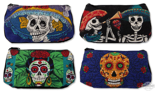Day of the Dead Cosmetic Bags